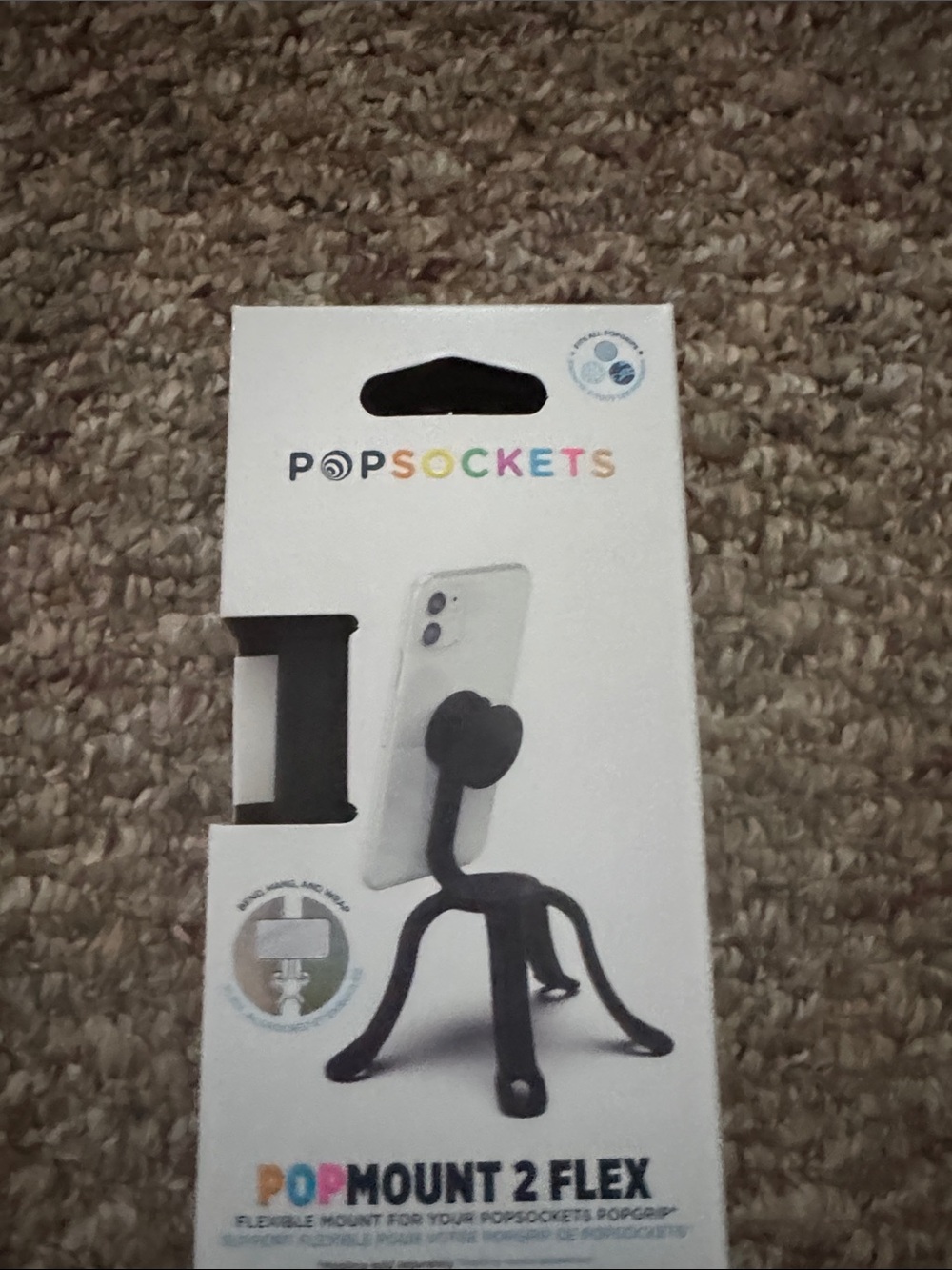 PopSocket PopMount 2 Flex Phone Mount - Black